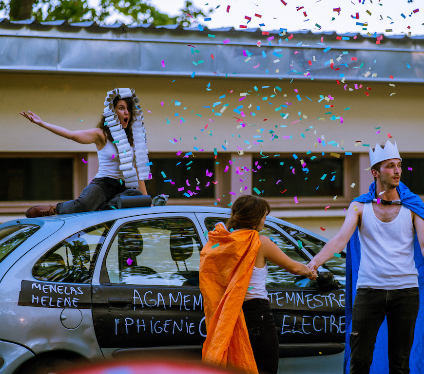 photo représentation A(PA)TRIDES - la très tragique et très pathétique histoire d'Oreste le très maudit